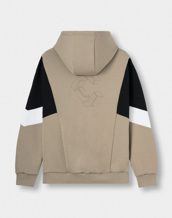 CRONOS ASCENT TRACK HOODIE【GREIGE】