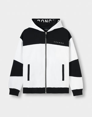 CRONOS VERTEX ZIP HOODIE【WHITE】