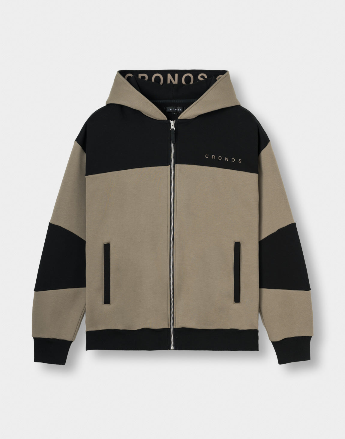 CRONOS VERTEX ZIP HOODIE【TAUPE】