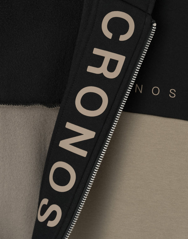CRONOS VERTEX ZIP HOODIE【TAUPE】