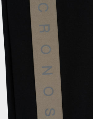 CRONOS AXIS LINE PANTS【BLACK×TAUPE】