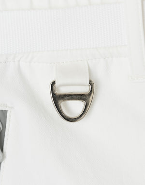 CRONOS PULSE Pants [WHITE×BLACK]