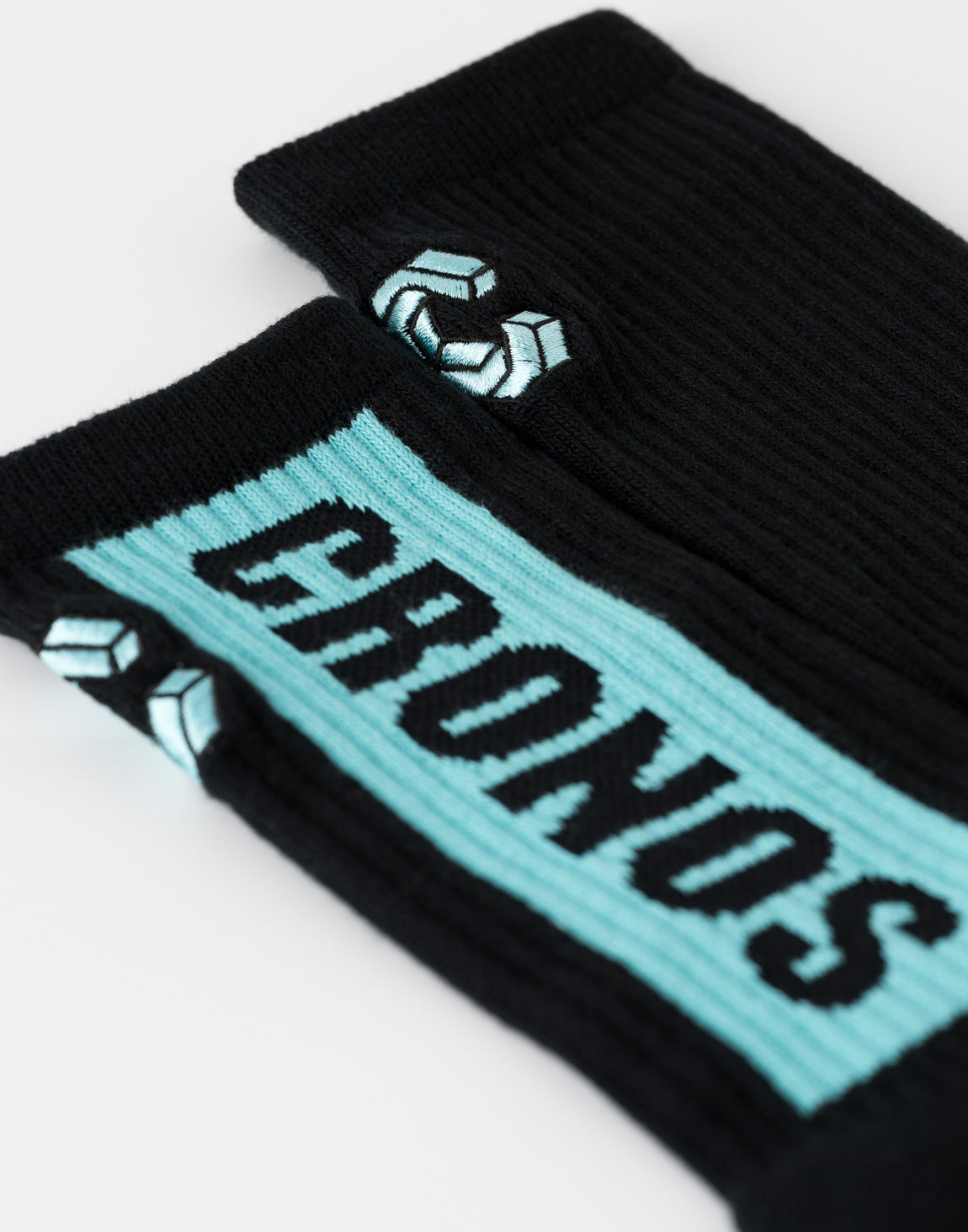 CRONOS VELOCITY SOCKS【BLACK×T.BLUE】
