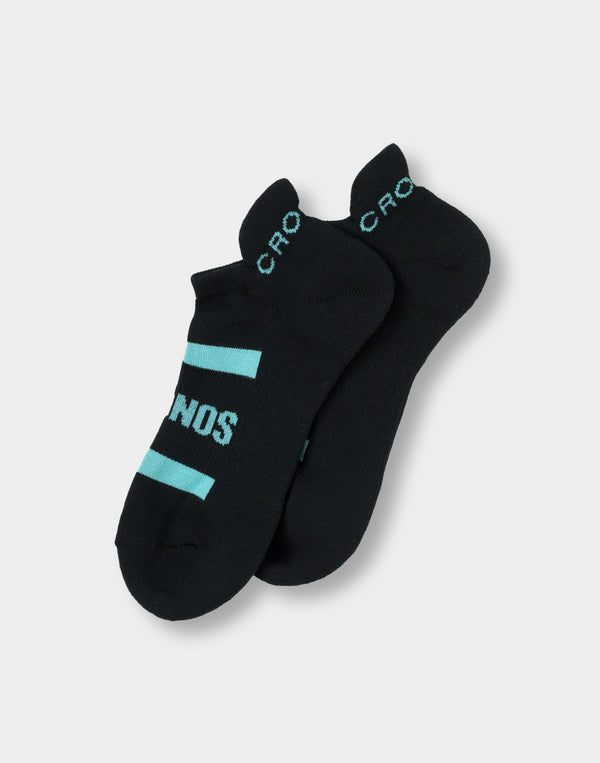 CRONOS VELOCITY ANKLE SOCKS【BLACK×T.BLUE】