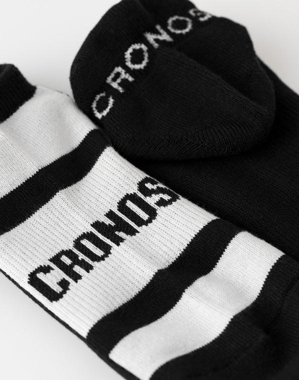 CRONOS VELOCITY ANKLE SOCKS [WHITE]