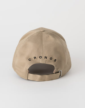 CRONOS METAL STRAP CAP【BEIGE】