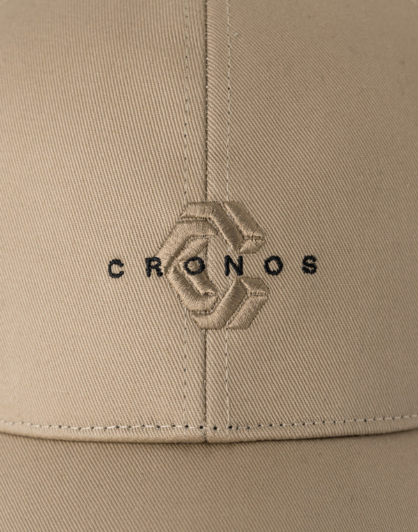 CRONOS METAL STRAP CAP【BEIGE】
