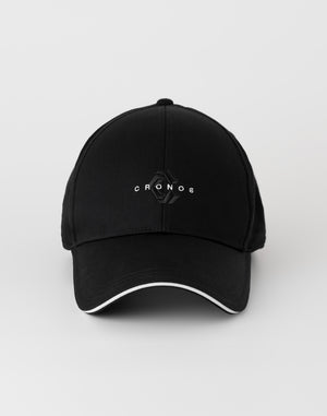 CRONOS 金屬錶帶帽 [黑色]