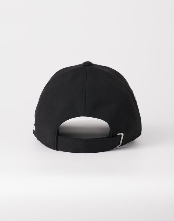 CRONOS WOMEN Refined Wool Cap【BLACK】