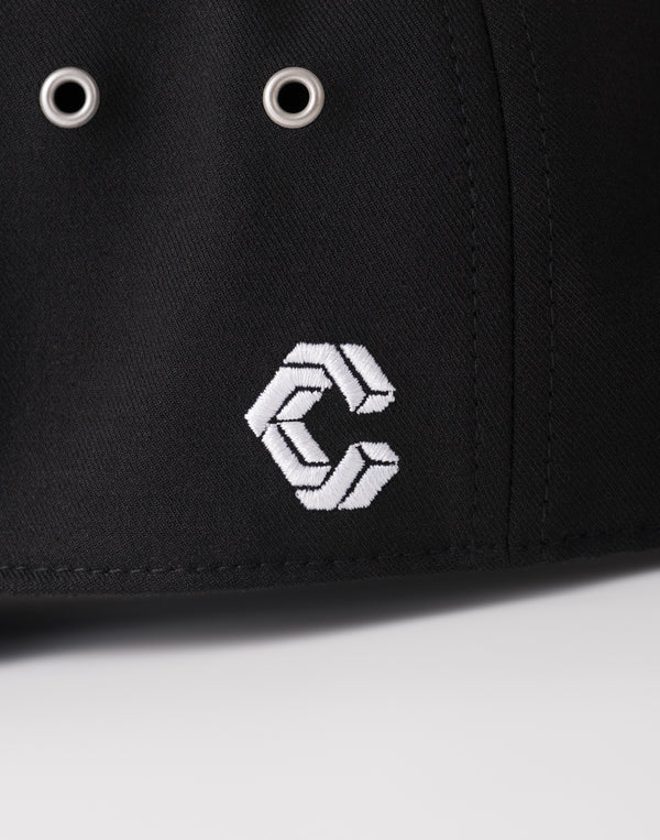 CRONOS WOMEN Refined Wool Cap【BLACK】