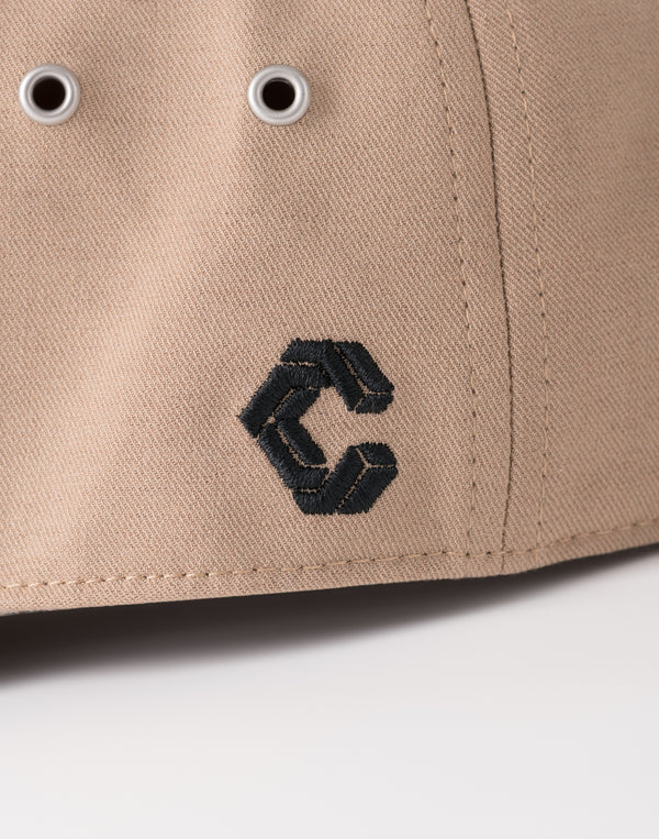 CRONOS WOMEN Refined Wool Cap【BEIGE】