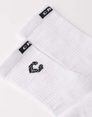 <Changed to January sales> CRONOS WOMEN Fit Jacquard Socks [WHITE]