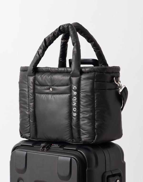 CRONOS WOMEN Sleek Carry Tote【BLACK】