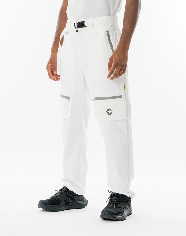 CRONOS PULSE Pants [WHITE×BLACK]