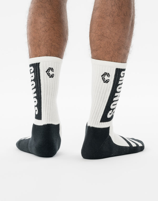 CRONOS VELOCITY SOCKS [WHITE]