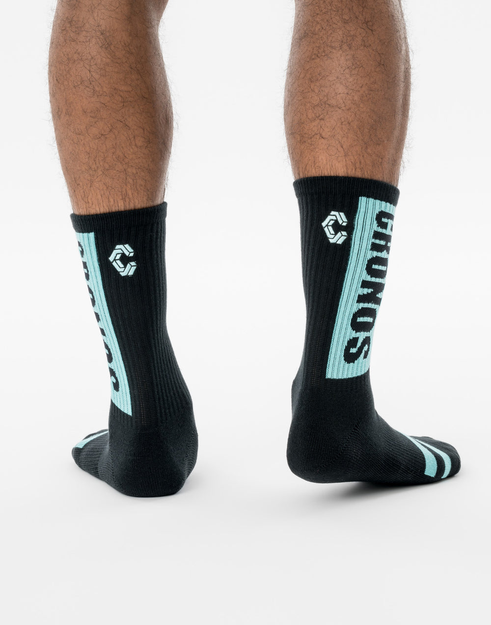 CRONOS VELOCITY SOCKS【BLACK×T.BLUE】