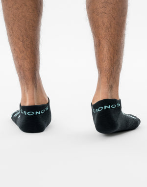 CRONOS VELOCITY ANKLE SOCKS【BLACK×T.BLUE】