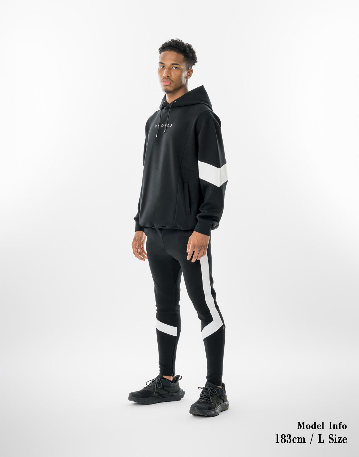 CRONOS ASCENT TRACK Pants【BLACK×WHITE】