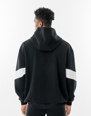 CRONOS ASCENT TRACK HOODIE【BLACK×WHITE】