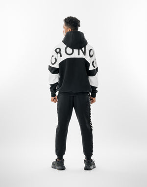 CRONOS ASCENT HOODIE【BLACK×WHITE】