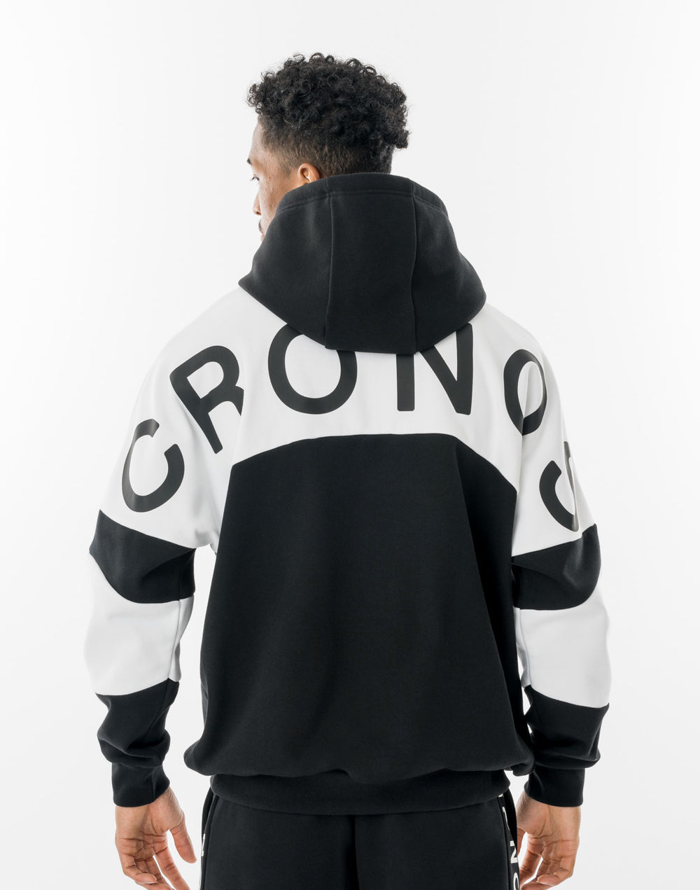 CRONOS ASCENT HOODIE【BLACK×WHITE】