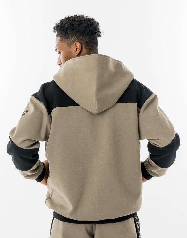 CRONOS VERTEX ZIP HOODIE【TAUPE】
