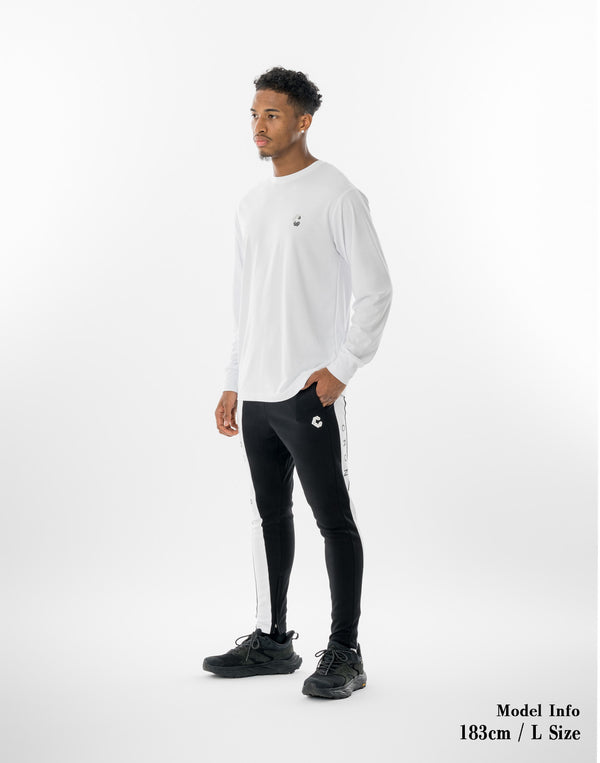 CRONOS LUMINA FIT L/S TEE【WHITE】