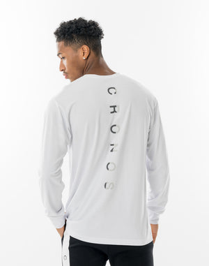 CRONOS LUMINA FIT L/S TEE【WHITE】