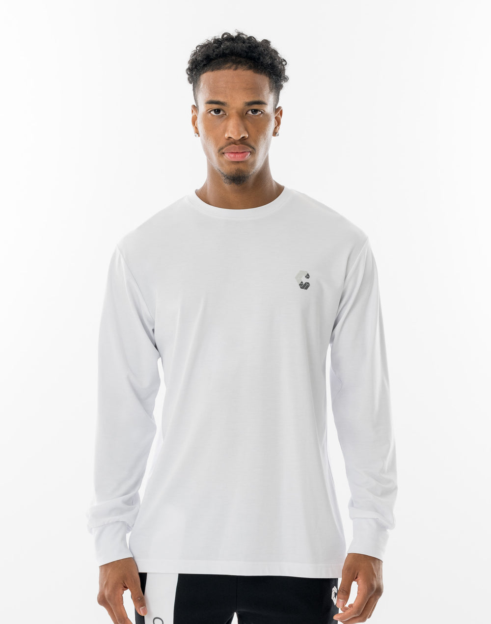 CRONOS LUMINA FIT L/S TEE【WHITE】