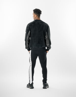 CRONOS AXIS LINE PANTS【BLACK×WHITE】