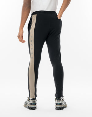 CRONOS AXIS LINE PANTS【BLACK×TAUPE】