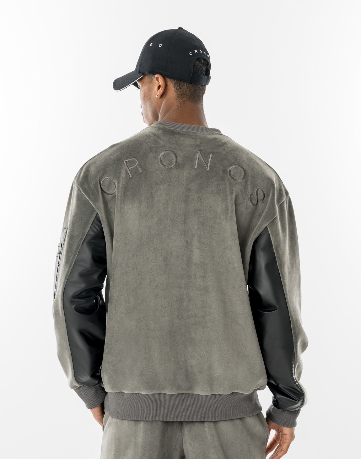 CRONOS FUR EDGE SWEAT【D.GRAY】