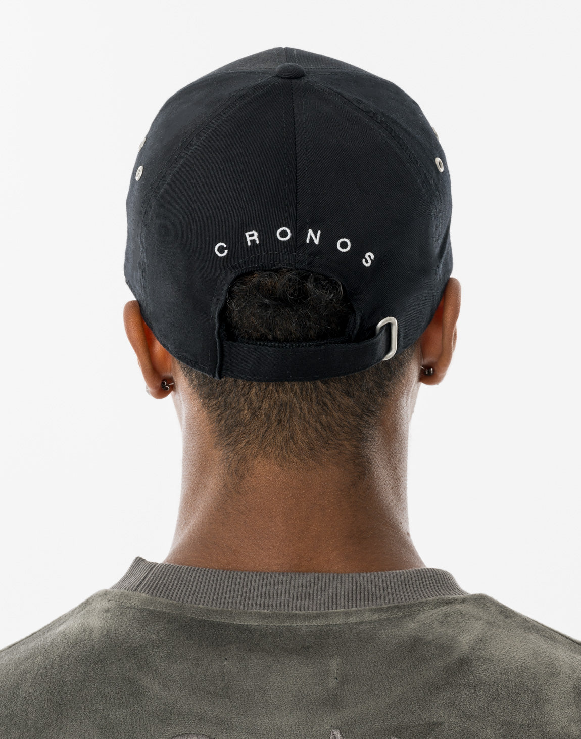 CRONOS METAL STRAP CAP【BLACK】