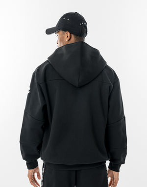 CRONOS VERTEX ZIP HOODIE【BLACK】