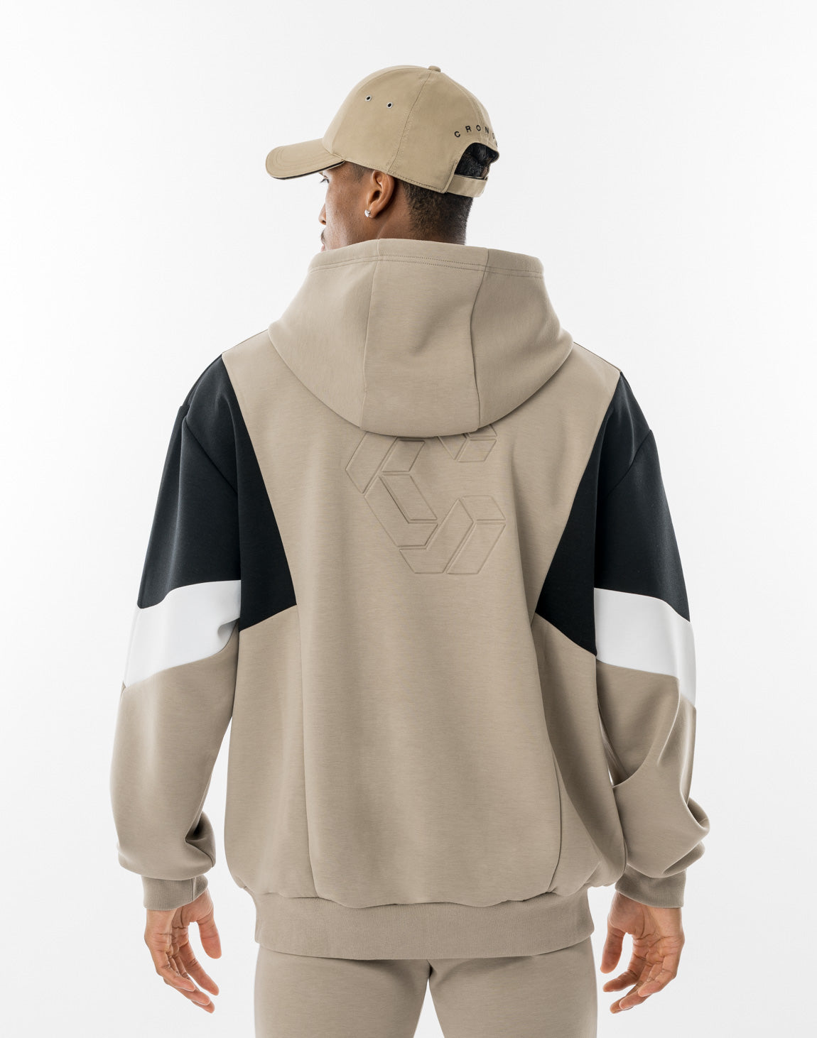 CRONOS ASCENT TRACK HOODIE [GREIGE]