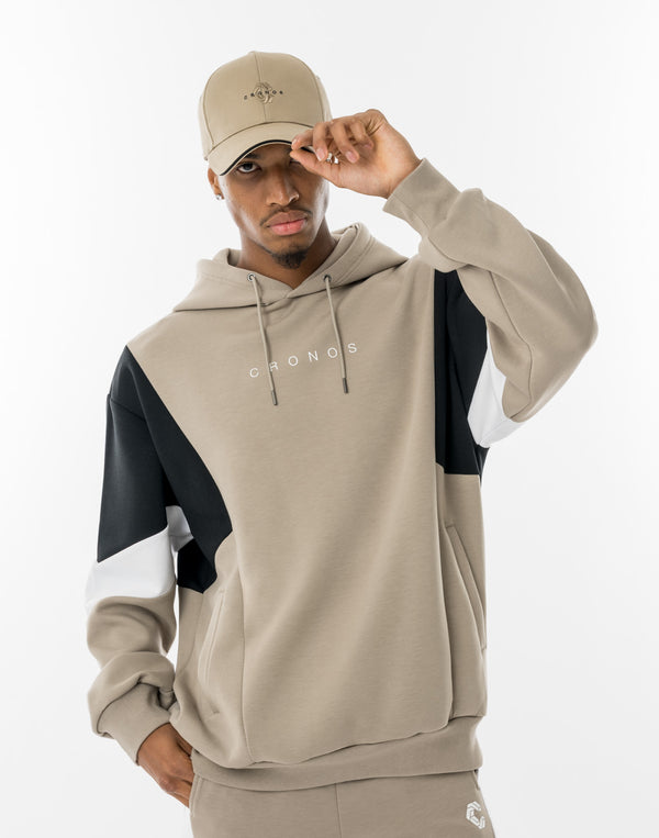 CRONOS ASCENT TRACK HOODIE【GREIGE】