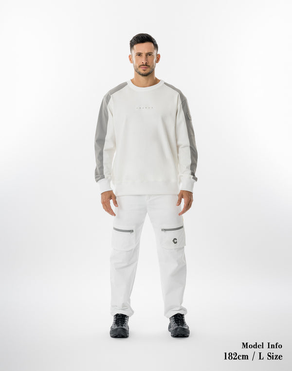 CRONOS ASCEND TRACK SWEAT [WHITE]