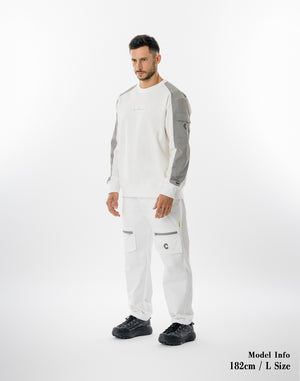 CRONOS ASCEND TRACK SWEAT [WHITE]