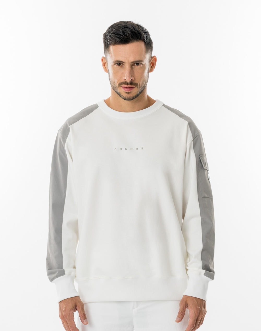 CRONOS ASCEND TRACK SWEAT [WHITE]