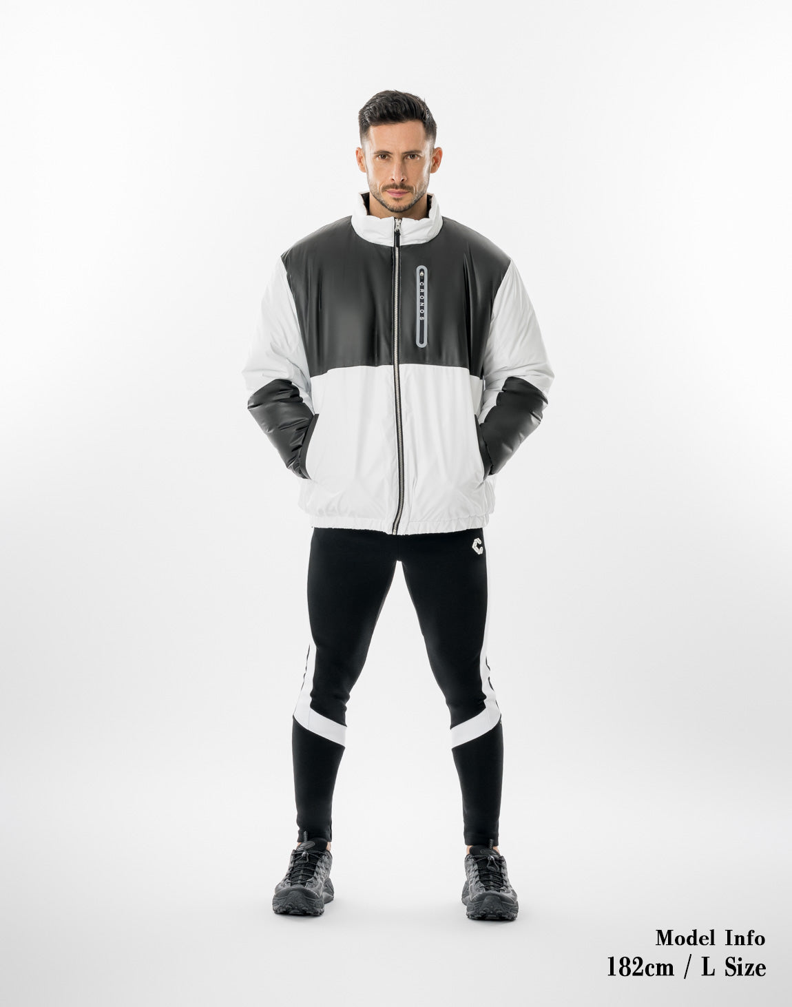 CRONOS AERON EDGE JACKET【WHITE×BLACK】