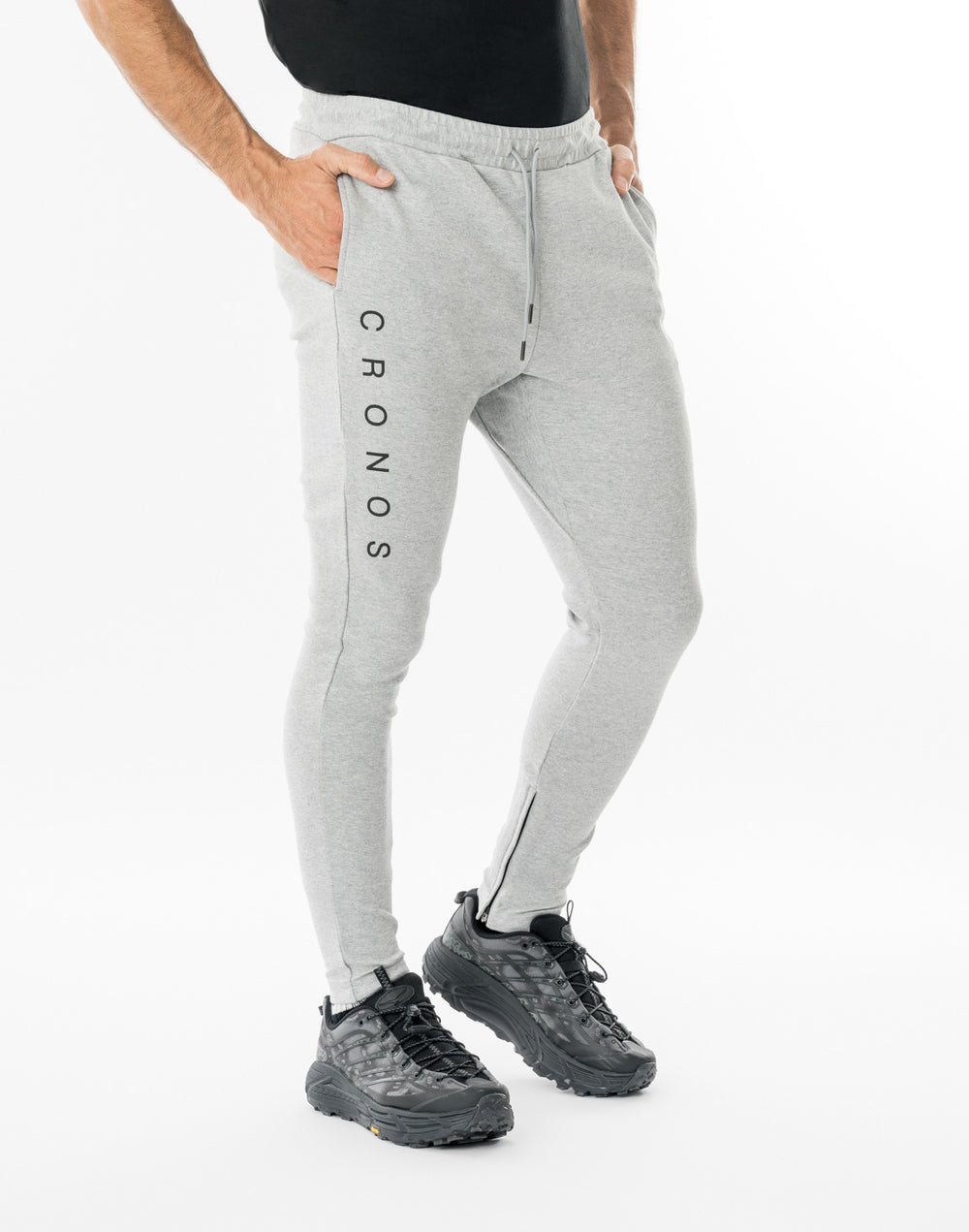 CRONOS ACTIVE SLIM Long Pants【M.GRAY】