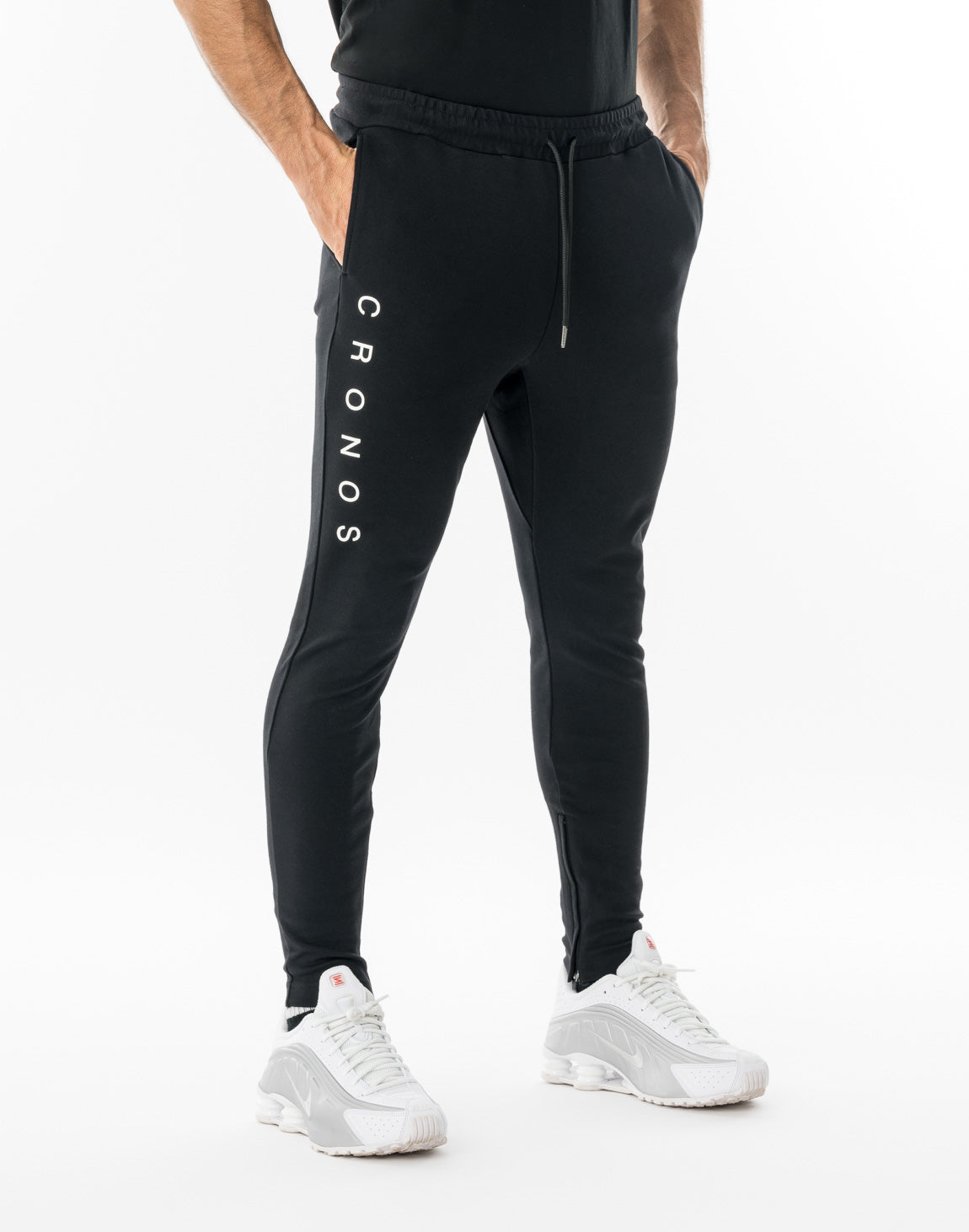 CRONOS ACTIVE SLIM Long Pants【BLACK】