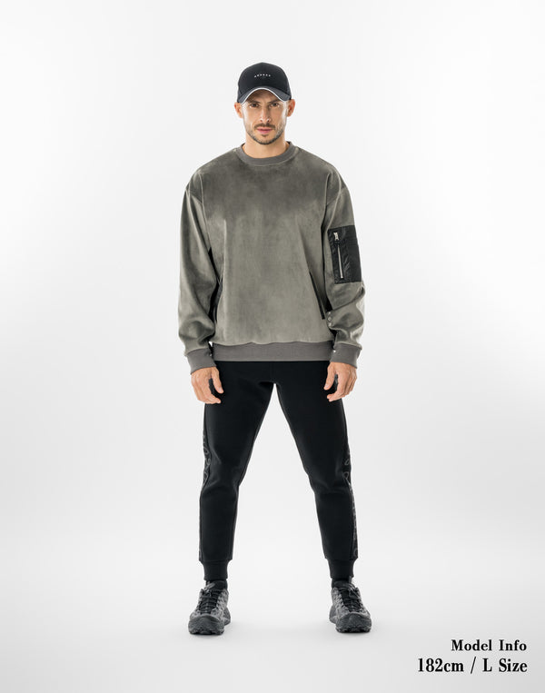 CRONOS FUR EDGE  SWEAT【D.GRAY】