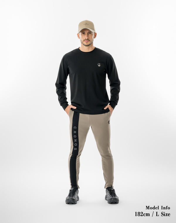 CRONOS AXIS LINE PANTS【TAUPE】