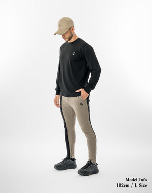 CRONOS AXIS LINE PANTS【TAUPE】