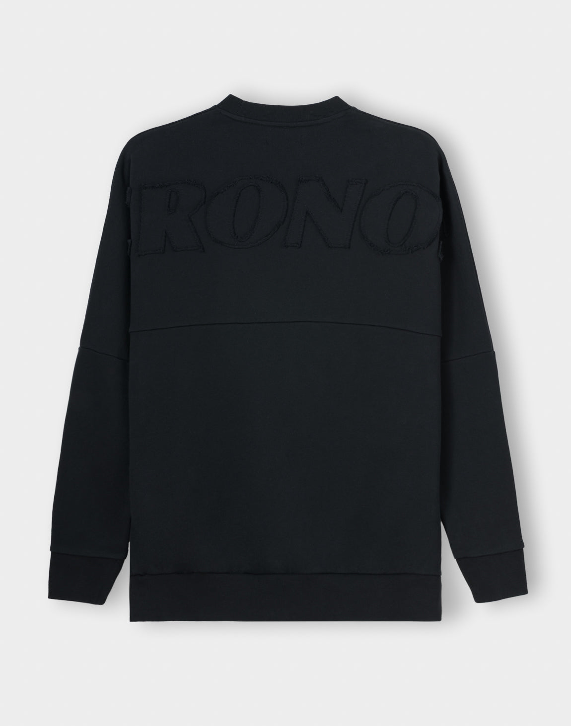 CRONOS PATCHWORK SWEAT【BLACK】 CRONOS PATCHWORK SWEAT【BLACK】