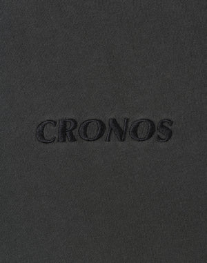 CRONOS PATCHWORK SWEAT【V BLACK】