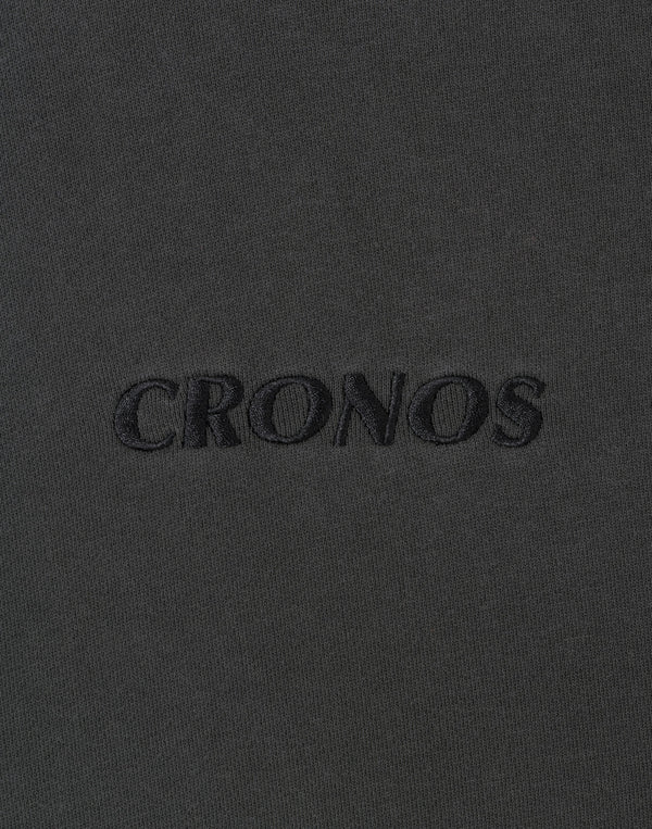 CRONOS PATCHWORK SWEAT【V BLACK】