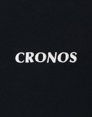 CRONOS PATCHWORK SWEAT【BLACK】