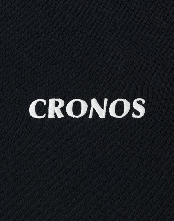 CRONOS PATCHWORK SWEAT【BLACK】